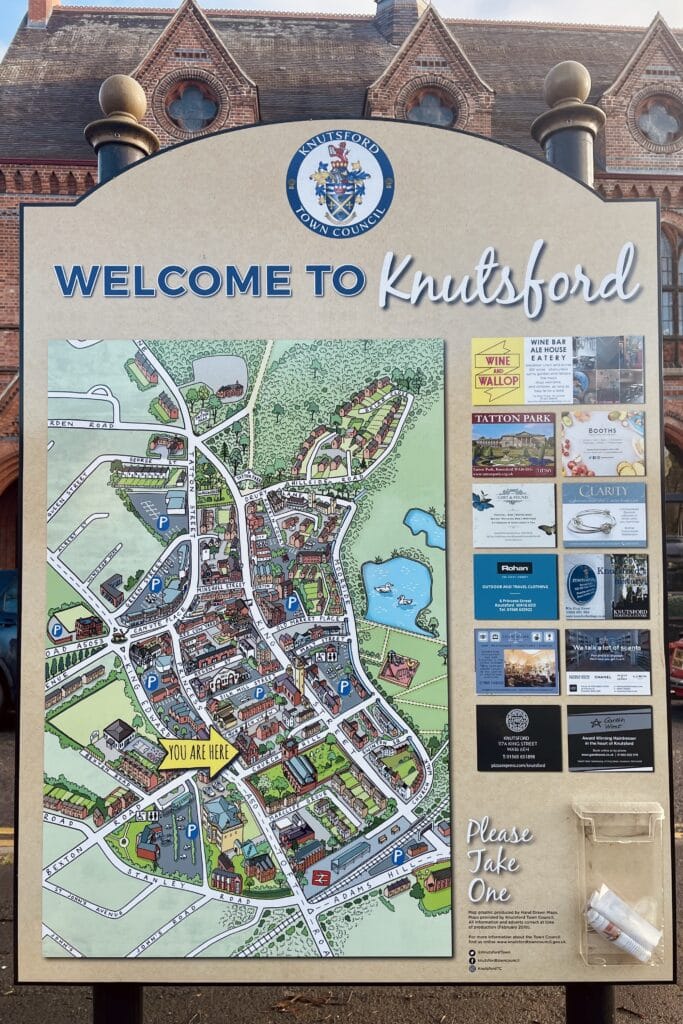 Knutsford Town Centre Static Map