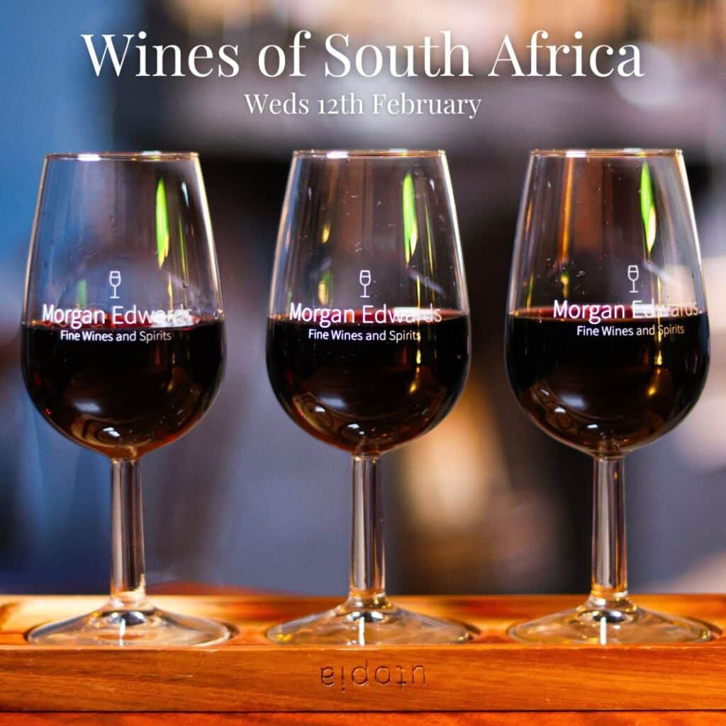 Morgan Edwards Wines of South Africa Tasting night