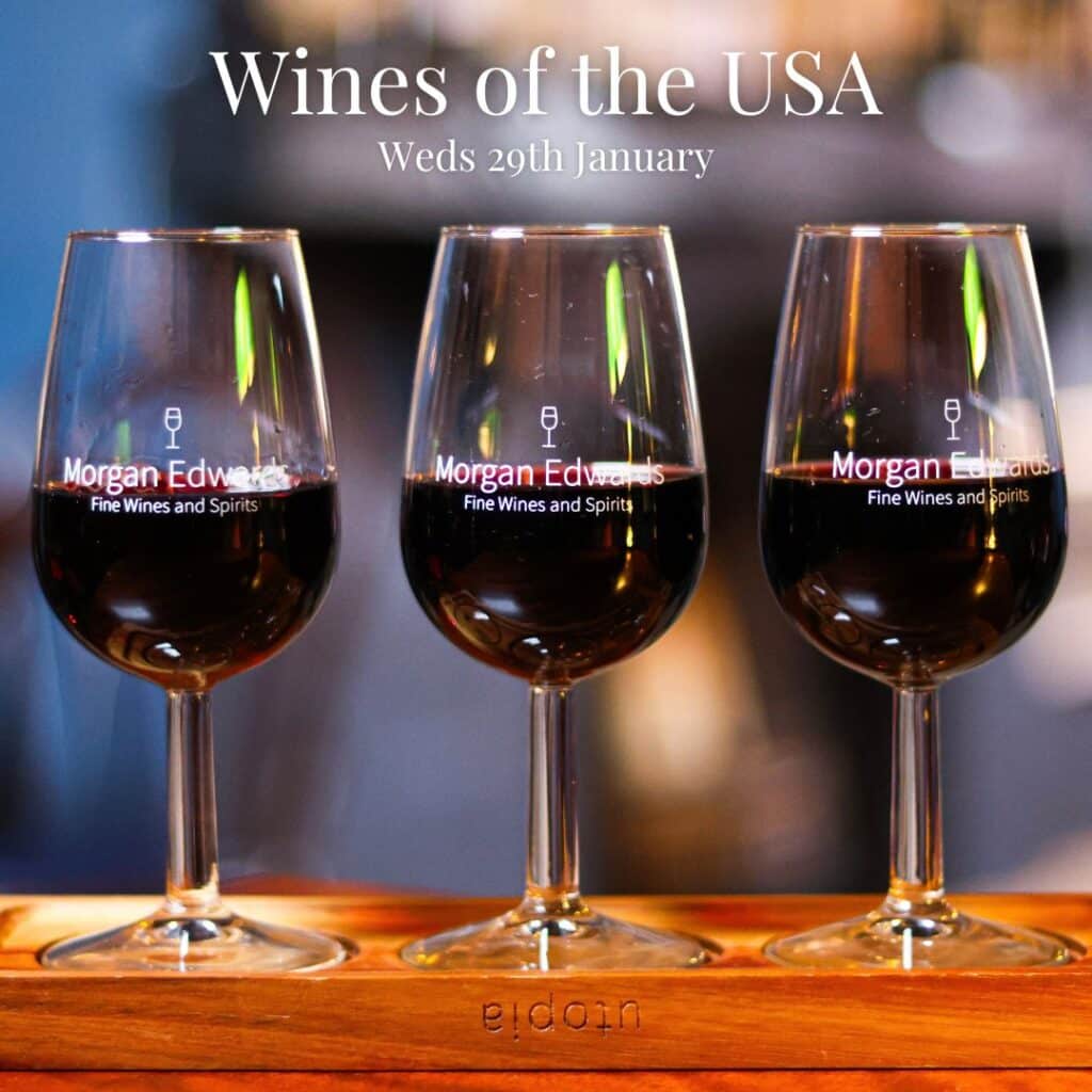 Morgan Edwards Wines of the USA tasting evening