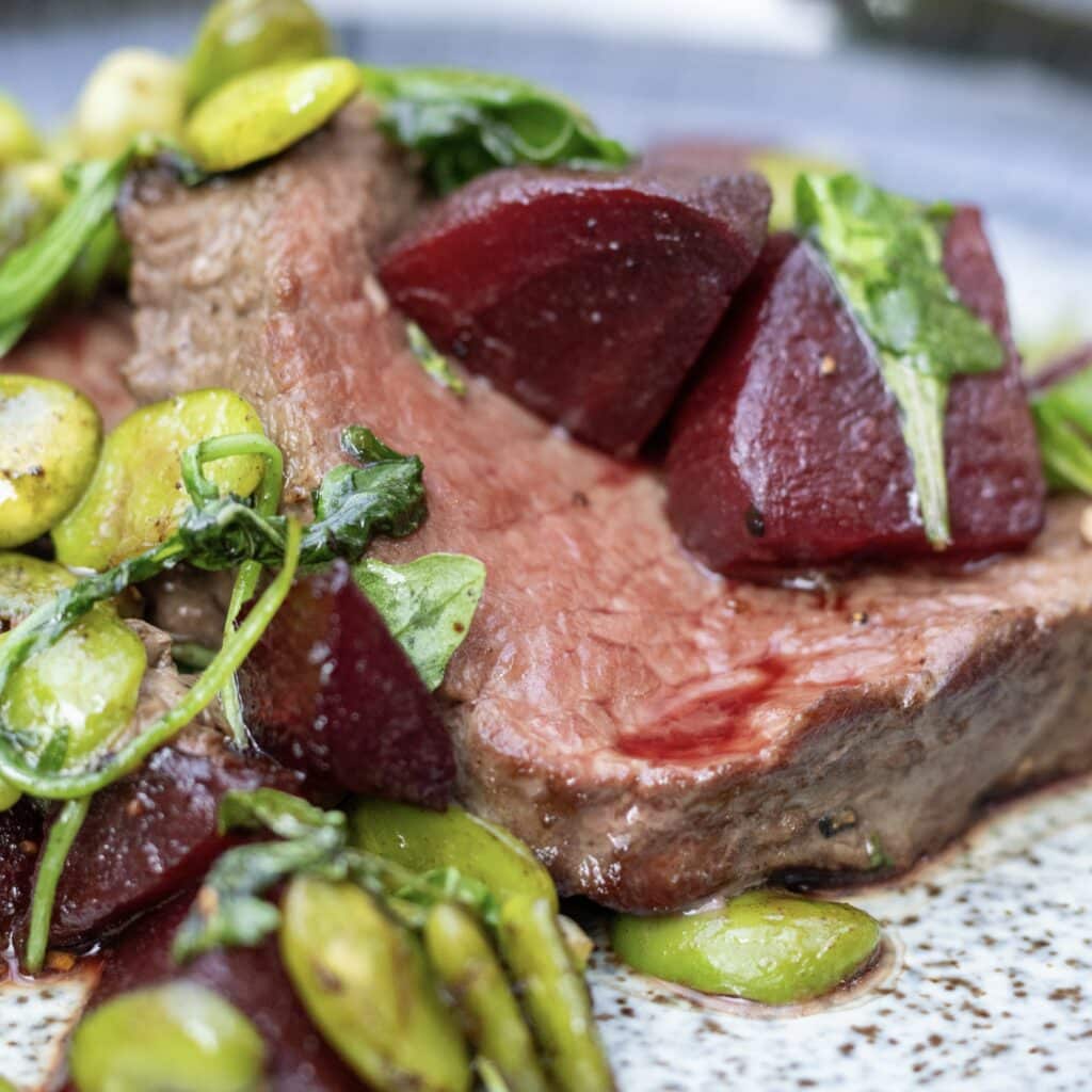 Wallop Knutsford Roast Venison Loin Steak square image Wallop Knutsford Roast Venison Loin Steak square image