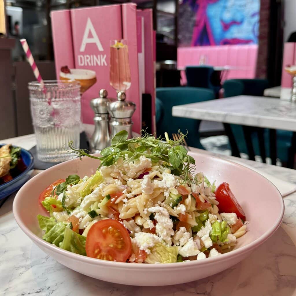 April's Kitchen June Specials Orzo & Feta Salad