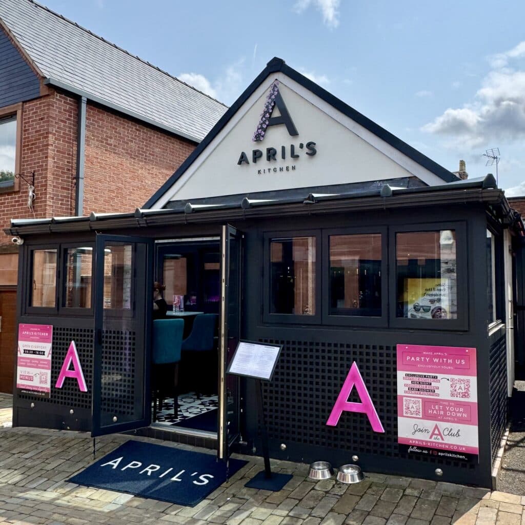 April's Kitchen Knutsford exterior