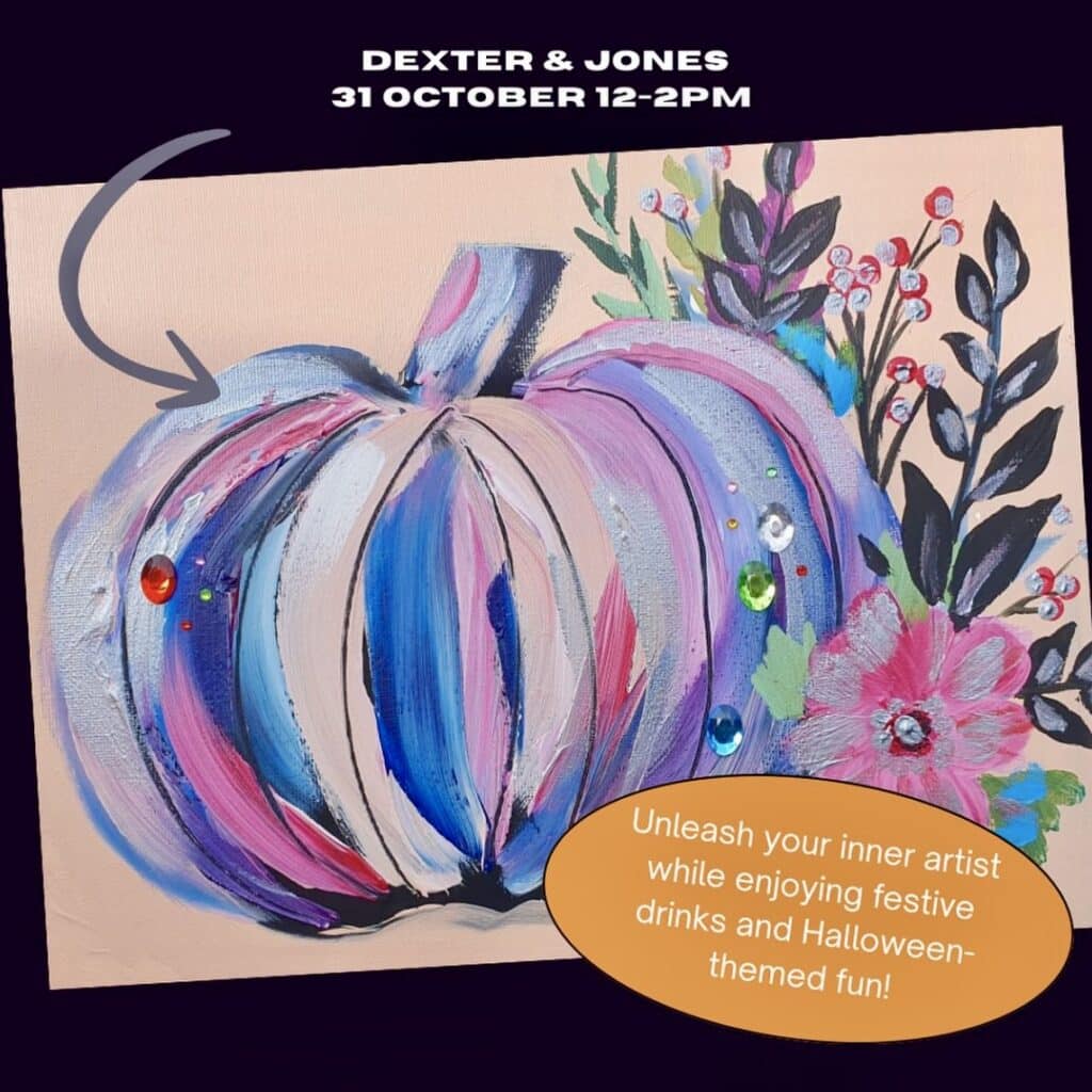 Halloween Paint & Sip Dexter & Jones Halloween Paint & Sip Dexter & Jones