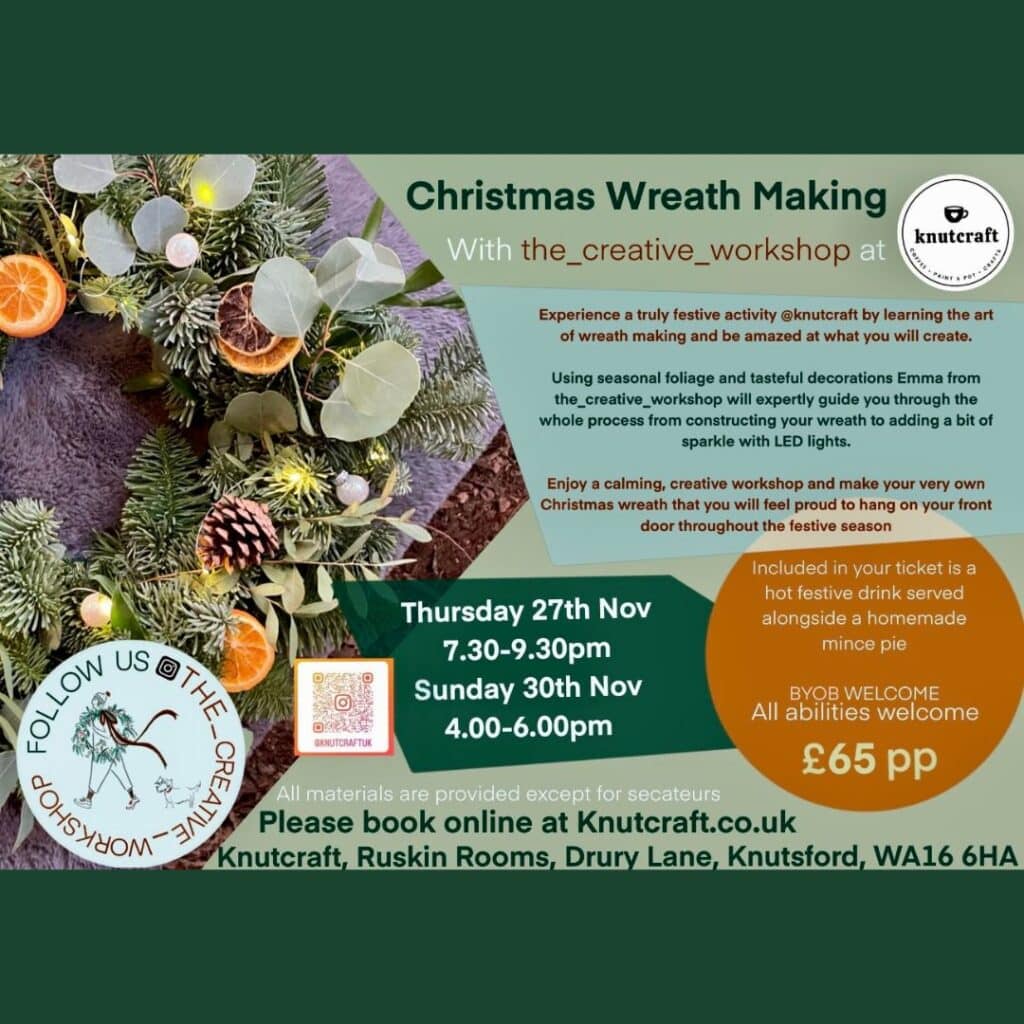 Knutcraft Christmas Wreath Making