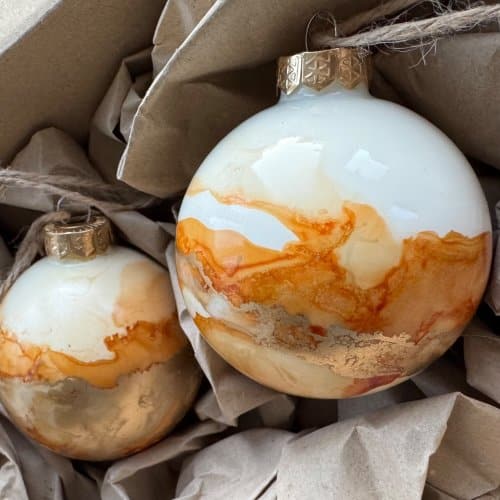 Stephanie Clair Christmas Baubles workshop at Detaljer