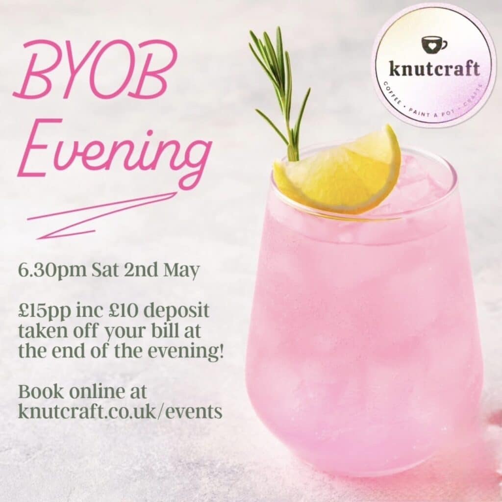 Knutcraft BYOB evening May 2026