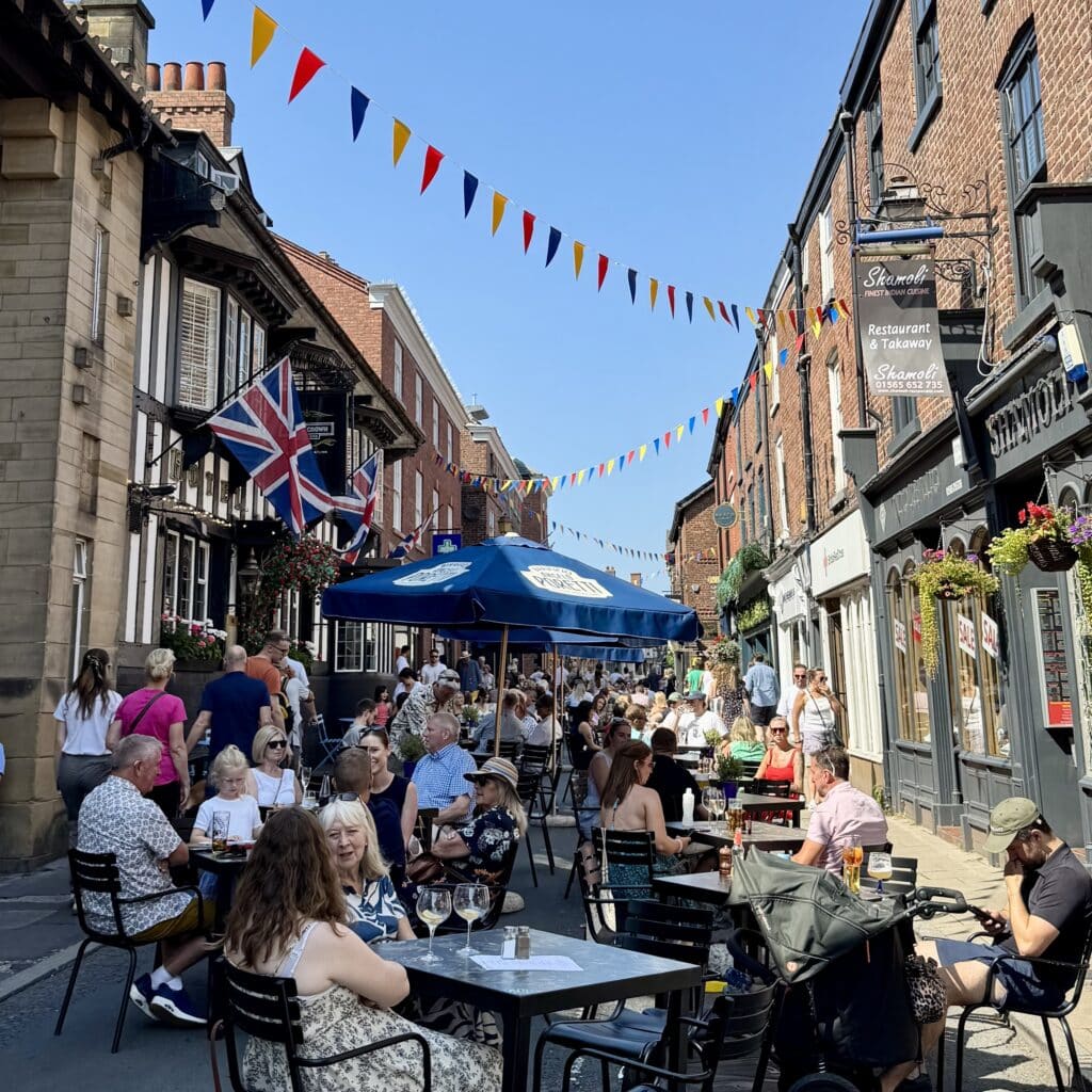 Alfresco Dining King Street Knutsford Alfresco Dining King Street Knutsford
