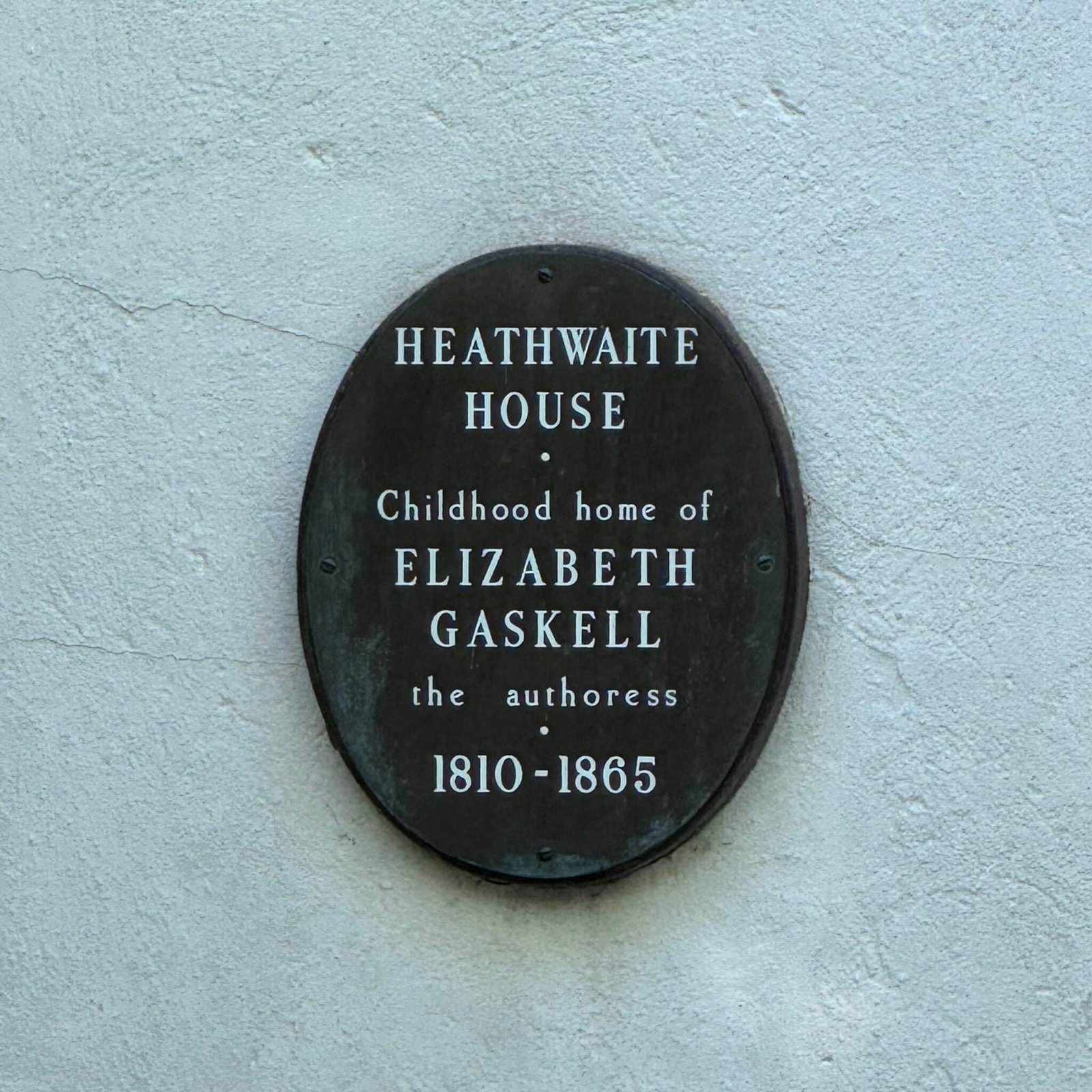 Ed Gaskell Elizabeth Gaskell's Knutsford