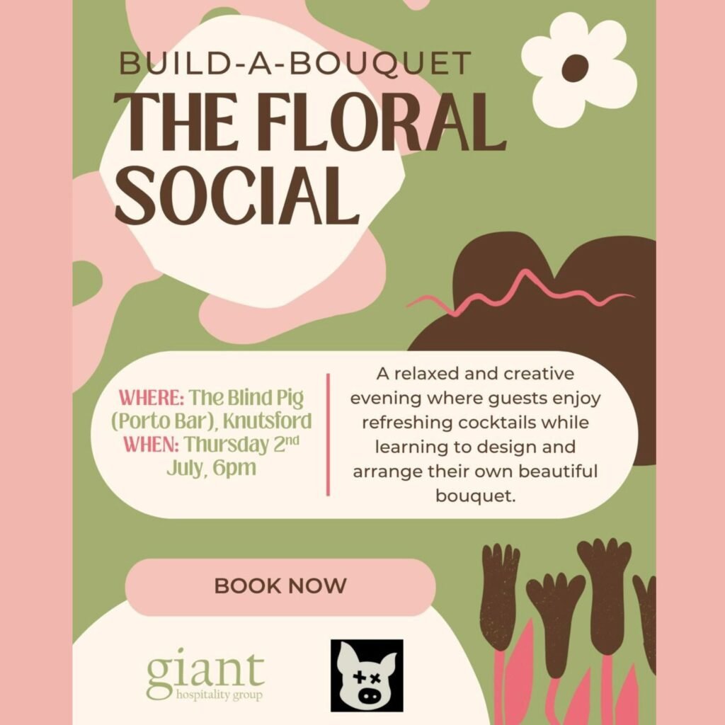 The Floral Social at The Bling Pig July 26