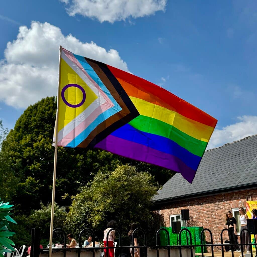 Pride Knutsford flag