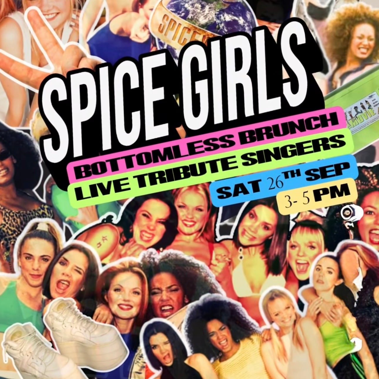 The Lost & Found Spice Girls Bottomless Brunch The Lost & Found Spice Girls Bottomless Brunch