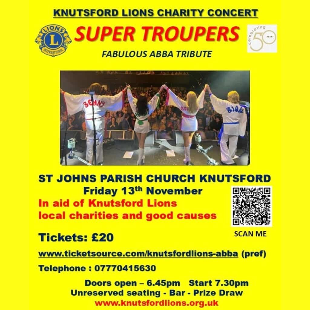 Knutsford Lions Charity Concert 2026
